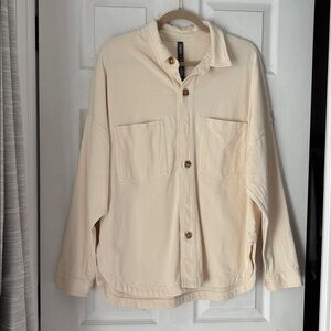 Vuori MACKENZIE SHIRT
JACKET cream M/L NWOT